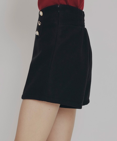 REDYAZEL(レディアゼル)の「ハイウエストマルチボタンショートパンツ(その他パンツ・レディース・ライトグレー/ブラック/オフホワイト・MEDIUM/SMALL)」の18枚目の写真