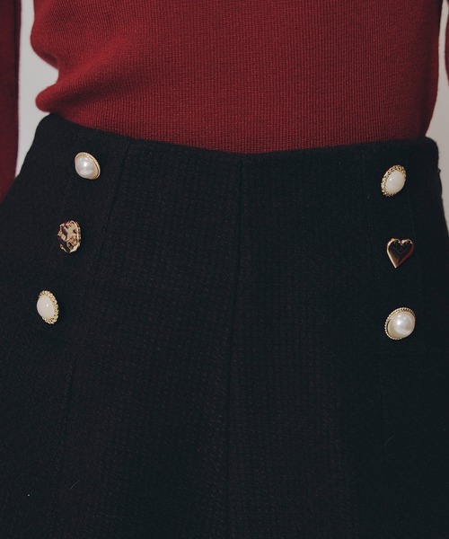 REDYAZEL(レディアゼル)の「ハイウエストマルチボタンショートパンツ(その他パンツ・レディース・ライトグレー/ブラック/オフホワイト・MEDIUM/SMALL)」の19枚目の写真