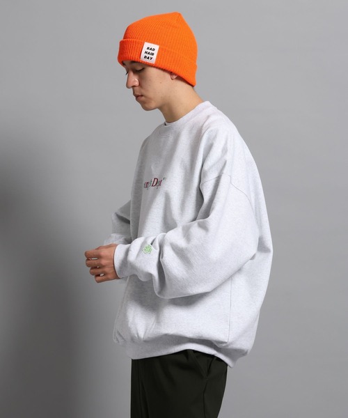 GEORGE'S(ジョージズ)の「カラー刺繍プルオーバー(Tシャツ/カットソー・メンズ・ホワイト/ネイビー・MEDIUM/LARGE)」の8枚目の写真