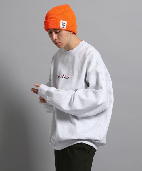 GEORGE'S(ジョージズ)の「カラー刺繍プルオーバー(Tシャツ/カットソー・メンズ・ホワイト/ネイビー・MEDIUM/LARGE)」の9枚目の写真