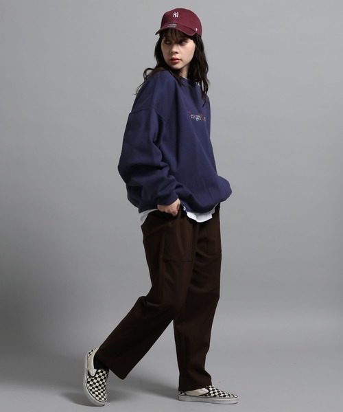 GEORGE'S(ジョージズ)の「カラー刺繍プルオーバー(Tシャツ/カットソー・メンズ・ホワイト/ネイビー・MEDIUM/LARGE)」の16枚目の写真