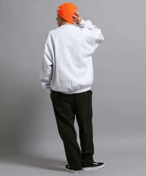 GEORGE'S(ジョージズ)の「カラー刺繍プルオーバー(Tシャツ/カットソー・メンズ・ホワイト/ネイビー・MEDIUM/LARGE)」の5枚目の写真