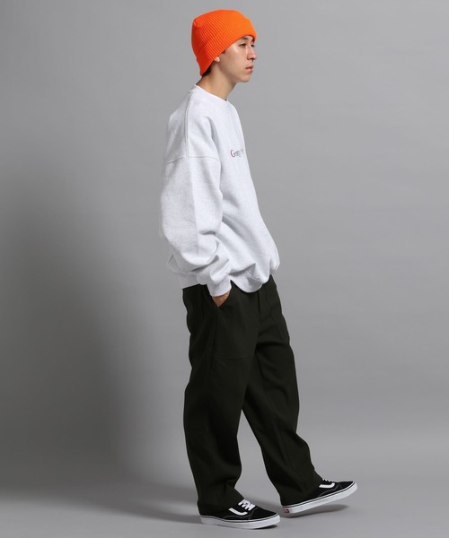 GEORGE'S(ジョージズ)の「カラー刺繍プルオーバー(Tシャツ/カットソー・メンズ・ホワイト/ネイビー・MEDIUM/LARGE)」の6枚目の写真