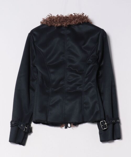 UP START(アップスタート)の「【LAMPOON】フェイクムートンリボンジャケット(その他アウター・レディース・モカ/ネイビー・SMALL/MEDIUM/LARGE)」の21枚目の写真