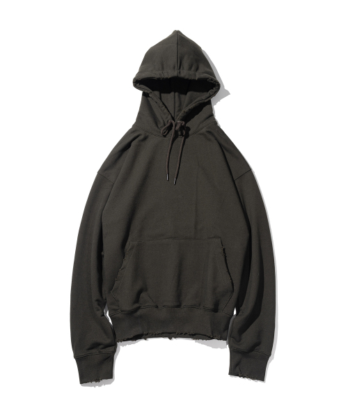 MASSNOUN(マスノウン)の「ディストロイドフードパーカー MFHHD005-KK(パーカー・レディース・その他・LARGE/MEDIUM)」の1枚目の写真