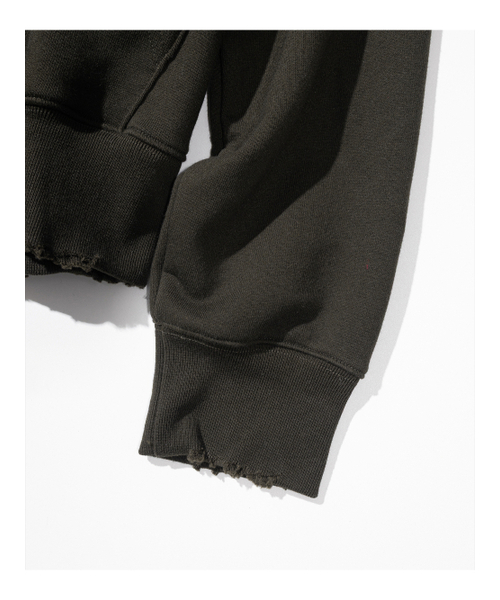 MASSNOUN(マスノウン)の「ディストロイドフードパーカー MFHHD005-KK(パーカー・レディース・その他・LARGE/MEDIUM)」の6枚目の写真
