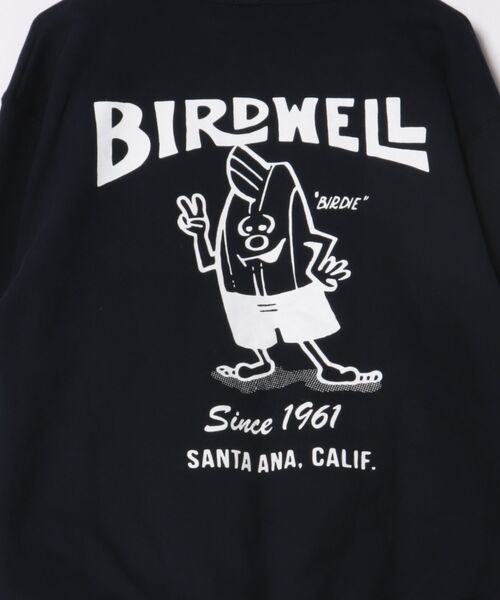 BIRDWELL(バードウェル)の「【BIRDWELL/バードウェル】61 HOODIE-JP 日本別注 ブランドロゴ バックプリント パーカー フーディー(パーカー・メンズ・ヘザーグレー/ブラック/ネイビー・LARGE/X-LARGE/MEDIUM)」の9枚目の写真