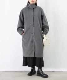 LUCA/LADY LUCK LUCA | LC/LLL スタンドカラーロングコート(その他アウター)