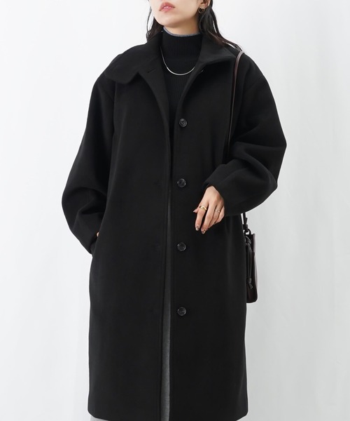 セール】LC/LLL スタンドカラーロングコート（その他アウター）｜LUCA