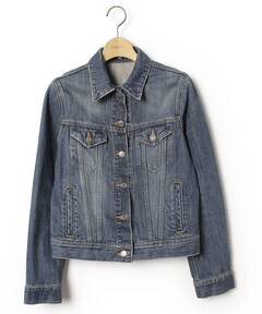 美品 ポロラルフローレン デニムジャケット フェイデッド デニム トラッカー Ｌ フェイデッド デニム トラッカー ジャケット（デニムジャケット