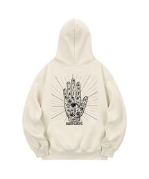 KHC0189 ホルス 裏起毛フードクリーム