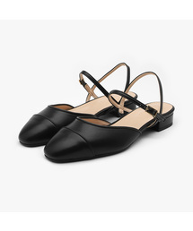 Esra スリングバック フラットシューズ (2cm)