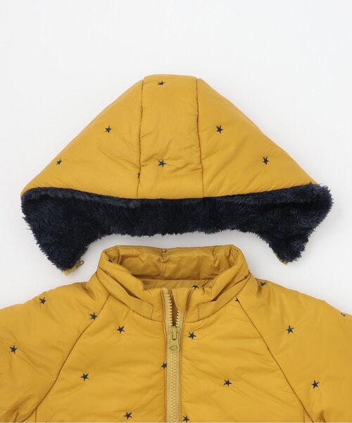 sense of wonder（センスオブワンダー）の「星シシュウ蓄熱ブルゾン（ブルゾン・キッズ・マスタード/ネイビー・80ｃｍ/90cm/120cm/130cm/110cm/100cm）」の5枚目の写真