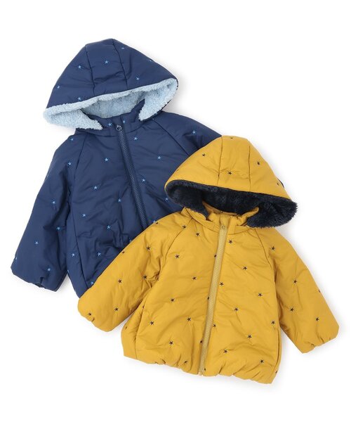 sense of wonder（センスオブワンダー）の「星シシュウ蓄熱ブルゾン（ブルゾン・キッズ・マスタード/ネイビー・80ｃｍ/90cm/120cm/130cm/110cm/100cm）」の10枚目の写真