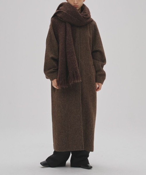 TODAYFUL（トゥデイフル）の「TODAYFUL Mixwool Raglan Coat 12420003