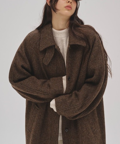 TODAYFUL（トゥデイフル）の「TODAYFUL Mixwool Raglan Coat 12420003