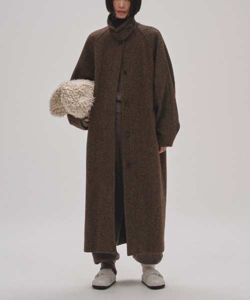 TODAYFUL（トゥデイフル）の「TODAYFUL Mixwool Raglan Coat 12420003