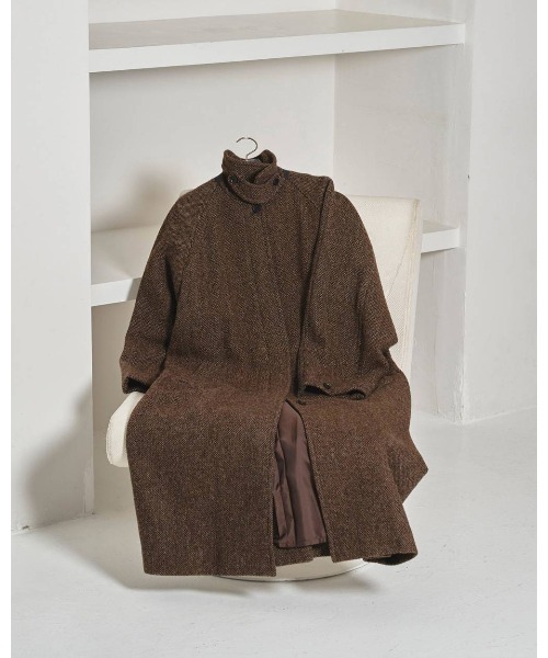 TODAYFUL（トゥデイフル）の「TODAYFUL Mixwool Raglan Coat 12420003