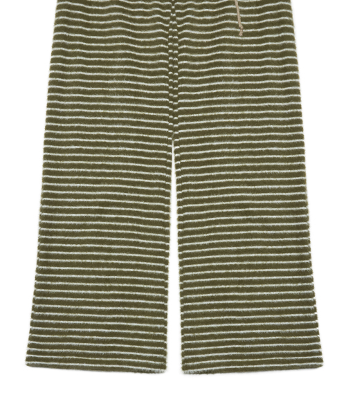 LARTIGENT(ラーティゼン)の「L21 COZY PLUFFY KNIT PANTS(OLIVE GREEN)(その他パンツ・レディース・その他・FREE)」の5枚目の写真