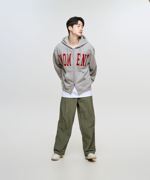 SLOW RECORD HOUSE(スローレコードハウス)の「ナイロンワンタックパンツ_カーキ(スウェットパンツ・レディース・その他・SMALL/MEDIUM/LARGE)」の14枚目の写真