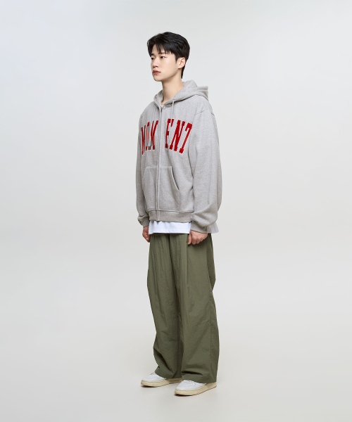 SLOW RECORD HOUSE(スローレコードハウス)の「ナイロンワンタックパンツ_カーキ(スウェットパンツ・レディース・その他・SMALL/MEDIUM/LARGE)」の15枚目の写真