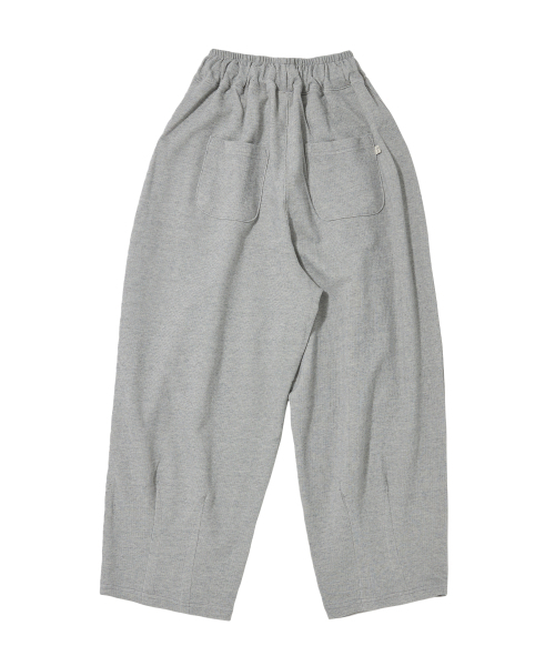 A NOTHING(アナッシング)の「PIN-KNIT BALLOON PANTS (Gray)(スウェットパンツ・メンズ・その他・MEDIUM/LARGE)」の2枚目の写真