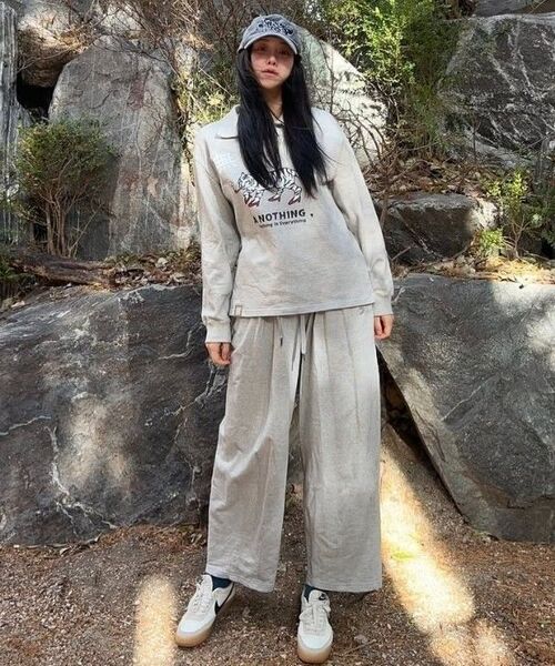 A NOTHING(アナッシング)の「PIN-KNIT BALLOON PANTS (Gray)(スウェットパンツ・メンズ・その他・MEDIUM/LARGE)」の8枚目の写真