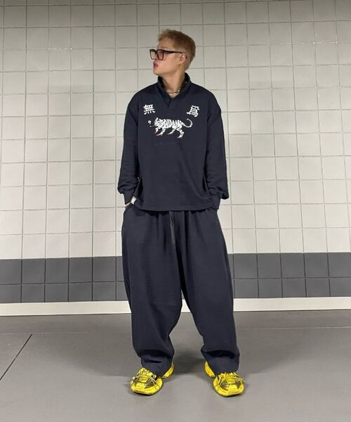 A NOTHING(アナッシング)の「PIN-KNIT BALLOON PANTS (Gray)(スウェットパンツ・メンズ・その他・MEDIUM/LARGE)」の17枚目の写真