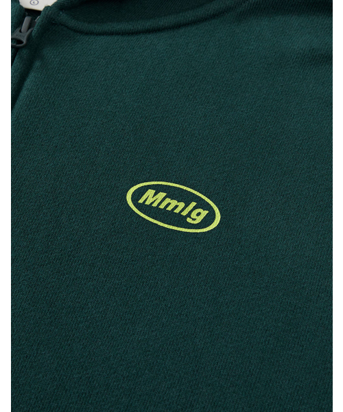 MMLG（エムエムエルジー）の「[Mmlg] SIMBOLPLAY HOOD ZIPUP (DEEP GREEN)（パーカー・レディース・その他・SMALL/X-LARGE/LARGE/MEDIUM）」の4枚目の写真
