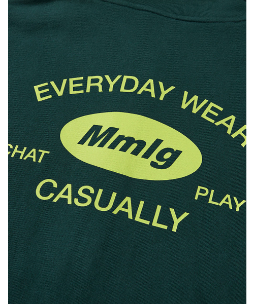 MMLG（エムエムエルジー）の「[Mmlg] SIMBOLPLAY HOOD ZIPUP (DEEP GREEN)（パーカー・レディース・その他・SMALL/X-LARGE/LARGE/MEDIUM）」の8枚目の写真