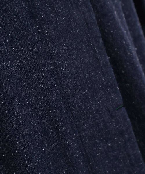 l'atelier du savon（アトリエドサボン）の「ブルゾンみたいなきもちのデニムステンコート（その他アウター・レディース・ネイビー・FREE）」の22枚目の写真