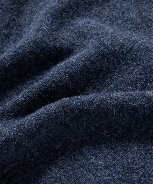 NONBLANK(ノンブランク)の「ウールカラー ニット_CAPTAIN NAVY(ニット/セーター・メンズ・その他・MEDIUM/LARGE/X-LARGE)」の9枚目の写真