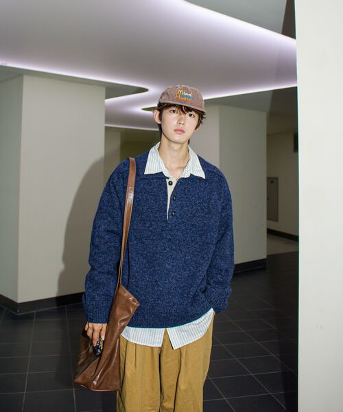 NONBLANK(ノンブランク)の「ウールカラー ニット_CAPTAIN NAVY(ニット/セーター・メンズ・その他・MEDIUM/LARGE/X-LARGE)」の10枚目の写真