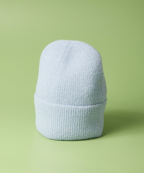 THE BAREFOOT(ベアフット)の「ラメニット帽 HA-243 QLI(ニットキャップ/ビーニー・レディース・ブラック/サックスブルー/ベージュ/ホワイト・FREE)」の1枚目の写真