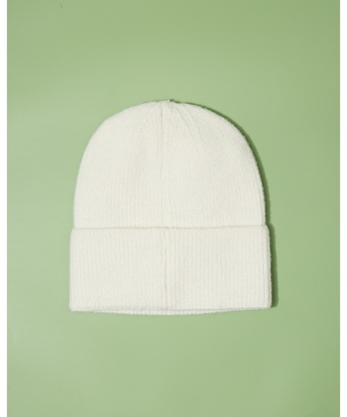 THE BAREFOOT(ベアフット)の「ラメニット帽 HA-243 QLI(ニットキャップ/ビーニー・レディース・ブラック/サックスブルー/ベージュ/ホワイト・FREE)」の6枚目の写真