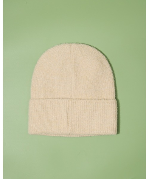 THE BAREFOOT(ベアフット)の「ラメニット帽 HA-243 QLI(ニットキャップ/ビーニー・レディース・ブラック/サックスブルー/ベージュ/ホワイト・FREE)」の8枚目の写真