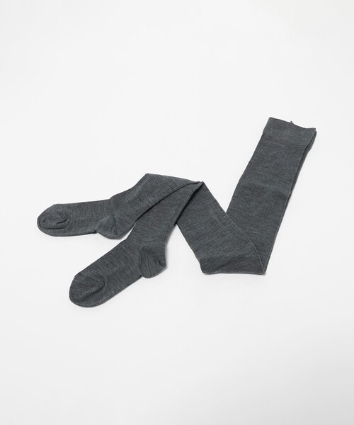 Steven Alan（スティーブンアラン）の「＜MARCOMONDE＞WOOL MIX TIGHTS/タイツ（タイツ/ストッキング・レディース・ダークブラウン/グレー系/オフホワイト・FREE）」の4枚目の写真