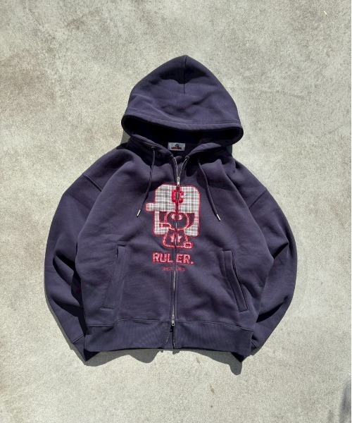 centimeter ジップパーカー centimeter（センチメーター）の「Grabbing zip hoodie（パーカー