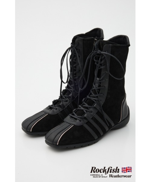 ROCKFISH WEATHERWEAR(ロックフィッシュウェザーウェア)の「BLISS HIGHTOP SNEAKERS ブリス ハイトップ スニーカー 秋服 冬服(スニーカー・レディース・ダークブラウン/ブラック・23cm/24cm/25cm)」の4枚目の写真