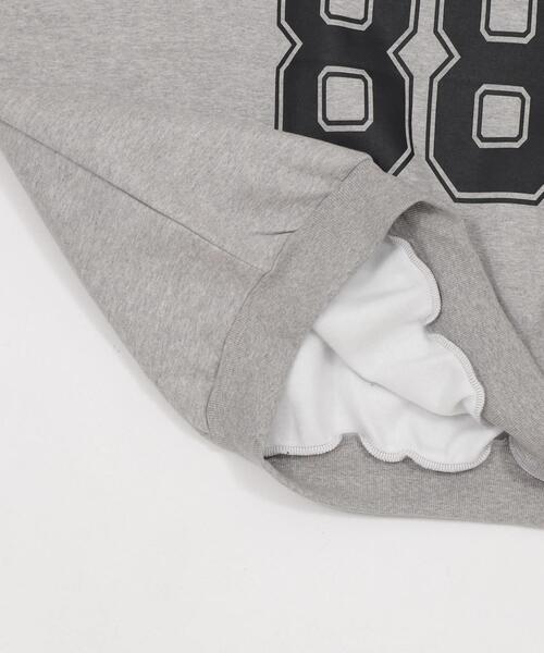 WOND（ウォンド）の「WOND/ゲームロゴビッグスウェット（スウェット・レディース・ブラック/杢グレー・FREE）」の15枚目の写真