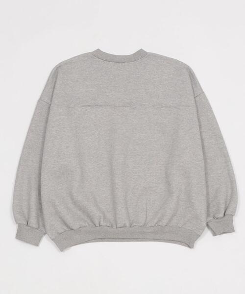 WOND（ウォンド）の「WOND/ゲームロゴビッグスウェット（スウェット・レディース・ブラック/杢グレー・FREE）」の16枚目の写真