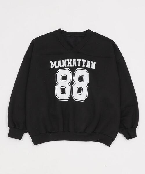 WOND（ウォンド）の「WOND/ゲームロゴビッグスウェット（スウェット・レディース・ブラック/杢グレー・FREE）」の17枚目の写真