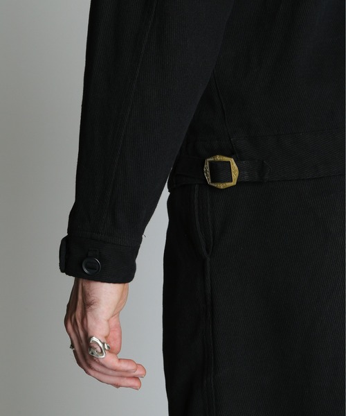 schott（ショット）の「Schott/ショット/KERSEY WORK JACKET/カルゼ ワークジャケット（ブルゾン・メンズ・ブラック/ナチュラル・XL/L/M/2XL）」の7枚目の写真