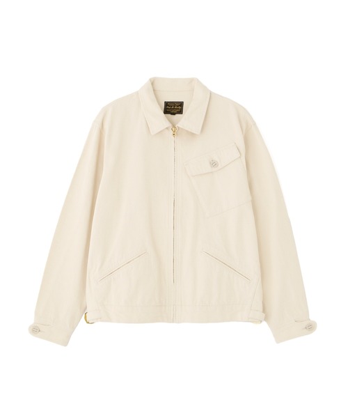 schott（ショット）の「Schott/ショット/KERSEY WORK JACKET/カルゼ ワークジャケット（ブルゾン・メンズ・ブラック/ナチュラル・XL/L/M/2XL）」の12枚目の写真