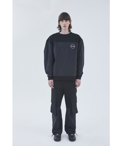 BMUETTE(ビムウィエ)の「トラックスウェットシャツ(スウェット・メンズ・ブラック・SMALL/MEDIUM)」の1枚目の写真
