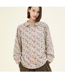 CHIQUITA（チキータ）の「Double Shirt (Flower) Beige 244303FBE（シャツ/ブラウス）」