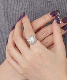 CIAOPANIC TYPY | 【yuccA】HEARTSTONEVOLUMERING(リング)