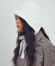 SLEEPYSLIP（スリーピースリップ）の「WAFFLE WHITE BONNET HAT（キャップ）」