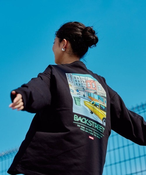 Leyline（レイライン）の「【Leyline】Backstreet l/s tee（Tシャツ/カットソー・メンズ・ブラック/ホワイト・XL/L/M）」の6枚目の写真