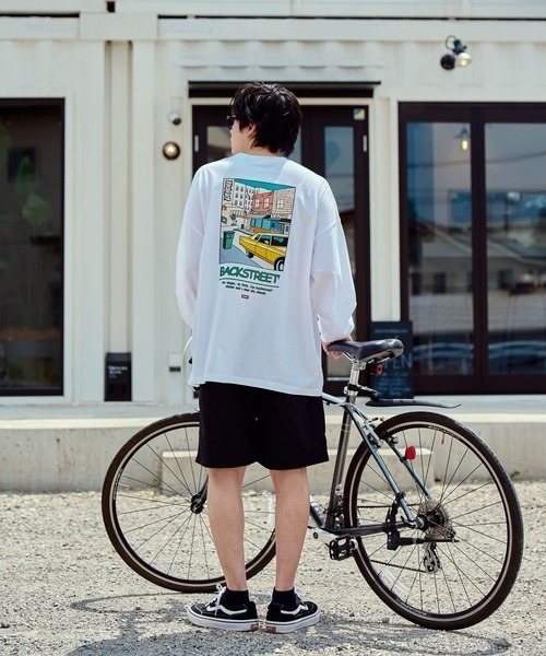 Leyline（レイライン）の「【Leyline】Backstreet l/s tee（Tシャツ/カットソー・メンズ・ブラック/ホワイト・XL/L/M）」の3枚目の写真